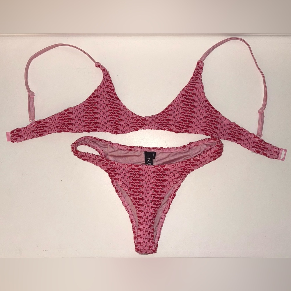 Triangl Swimwear Pink Bikini Set